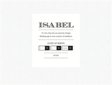 Tablet Screenshot of isabelvineyard.com